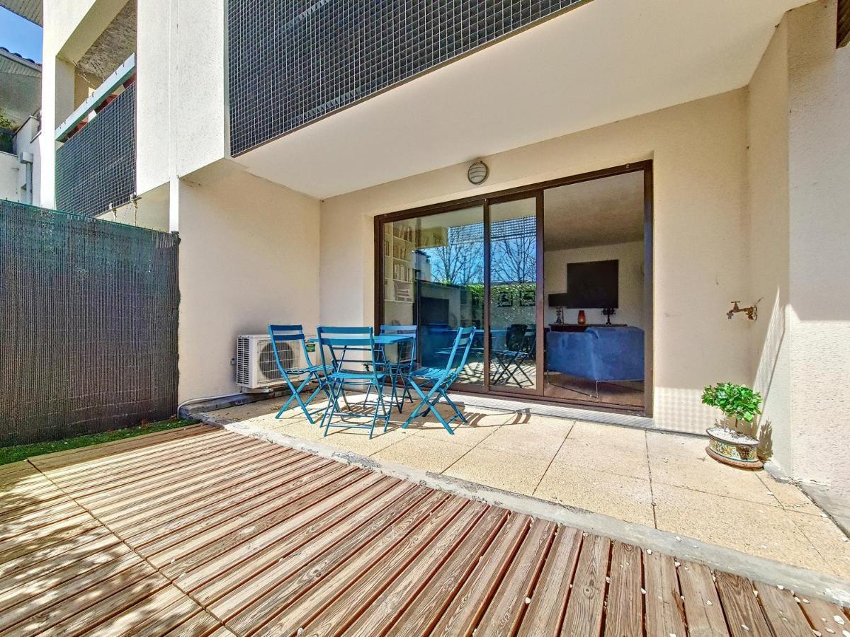 شقة Ღ Le Patio Castanet • T3 Avec Terrasse Ღ Avec Climatisation المظهر الخارجي الصورة